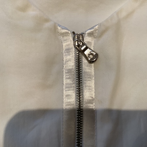 Dolce and Gabbana Off White Sleeveless Sheath Dress EUC Size IT 46 /US 10 - Picture 11 of 14